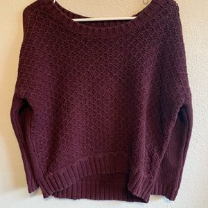 Maroon American Eagle sweater